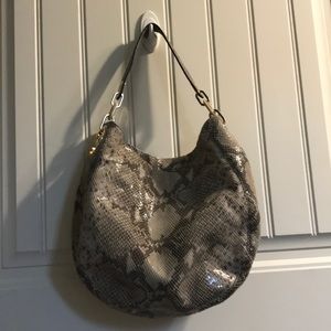 Michael Kors snake print purse